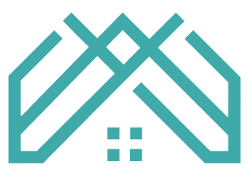 Commonwealth Exteriors logo house icon